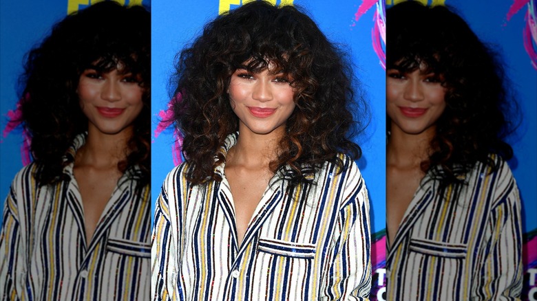 Zendaya arrives at the Teen Choice Awards 2017