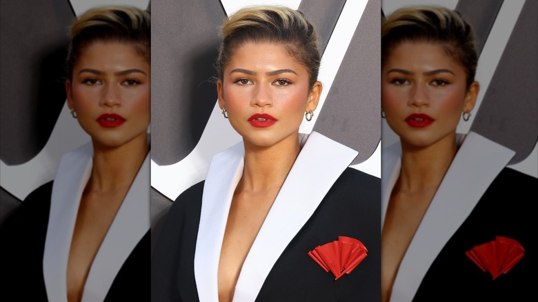 Zendaya attends the Louis Vuitton Paris Womenswear Spring-Summer 2025 show