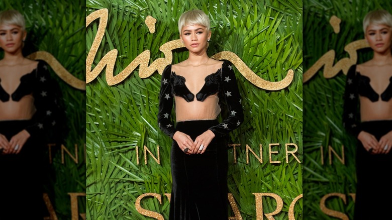Zendaya attends The Fashion Awards 2017