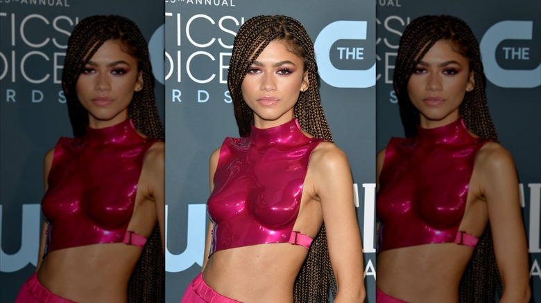 Zendaya attends the 25th Annual Critics' Choice Awards January 2020