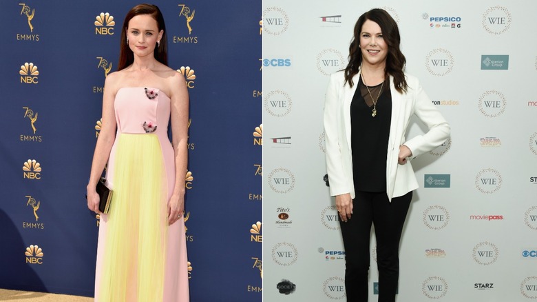 alexis Bledel 70th Emmy Awards September 2018/lauren graham women in entertainment event 2018