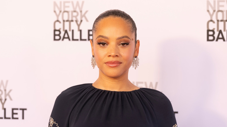 Bianca Lawson on a red carpet at the 2024 New York City Ballet Spring Gala