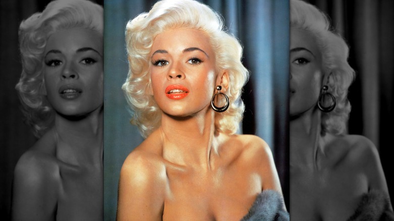 Jayne Mansfield posing in 1955