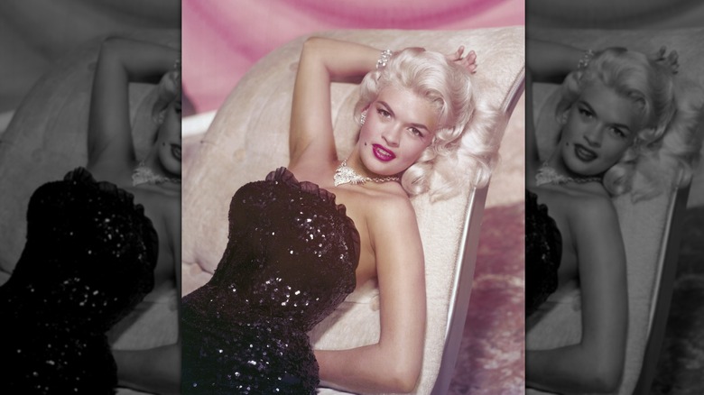 Jayne Mansfield posing in 1955