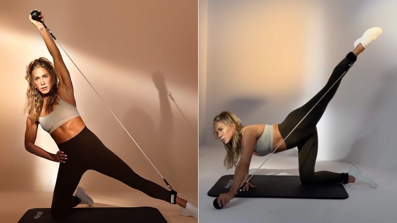 Jennifer Aniston's Pvolve workout