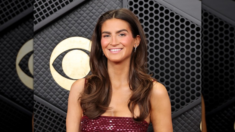 Kaitlan Collins at the GRAMMYs