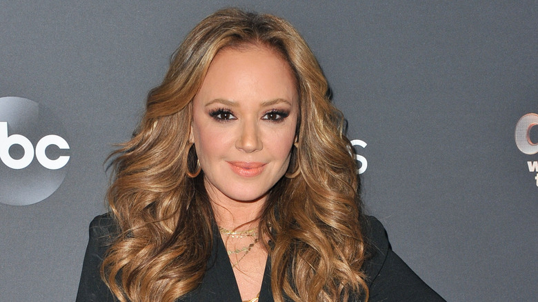 Leah Remini smiling