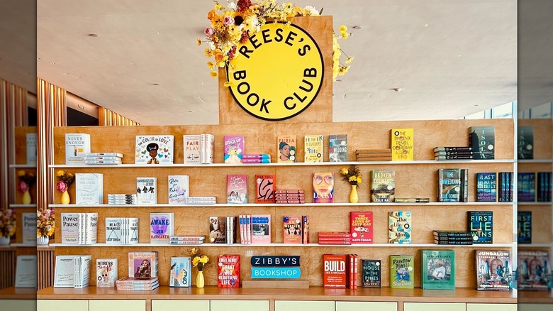 A display at Reese's Book Club bookstore