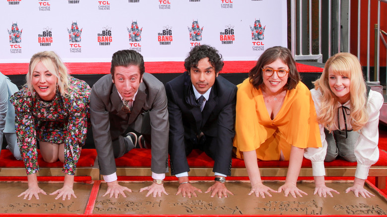 The Big Bang Theory cast at TCL Chinese Theatre