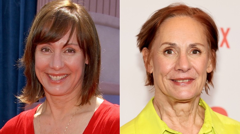Laurie Metcalf in 2007 and 2026