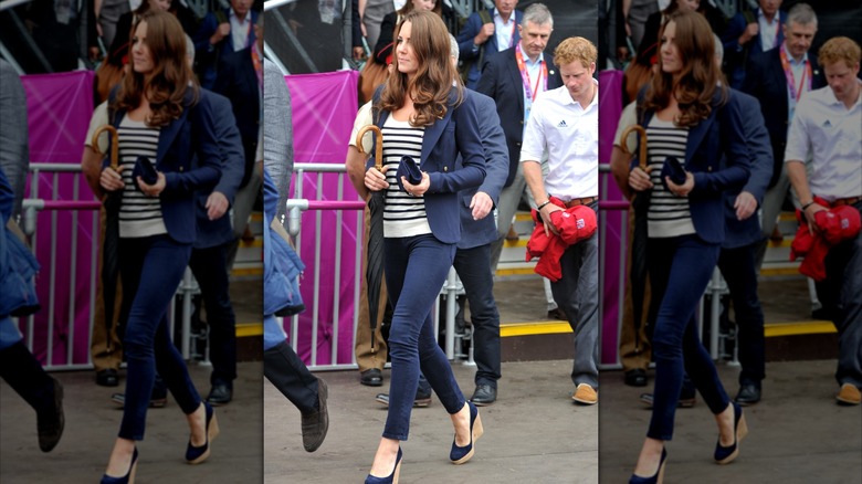 Kate Middleton walking