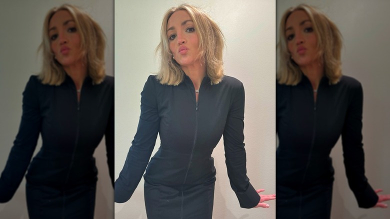 Jamie Lynn Spears duckface in November 2014
