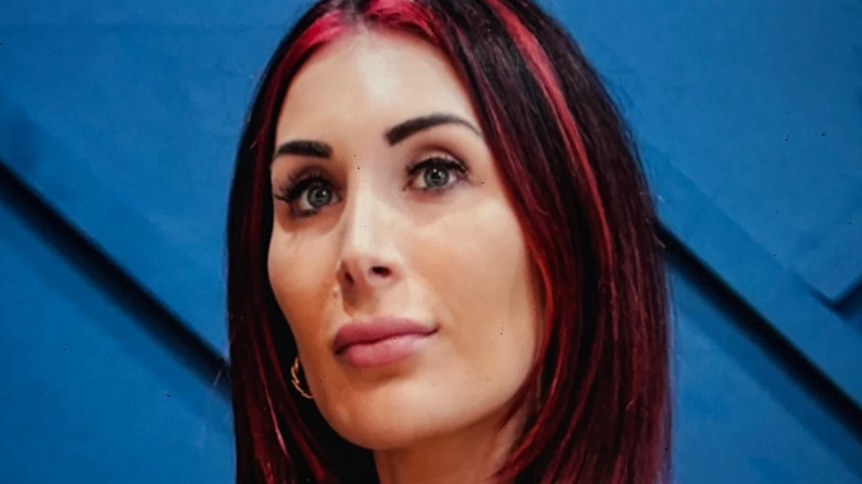 Laura Loomer with heavy makeup