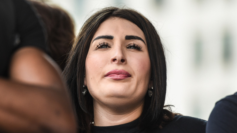 Laura Loomer at a Washington, DC rally