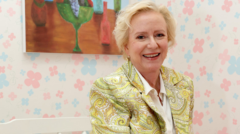 Eve Plumb pictured smiling in 2026