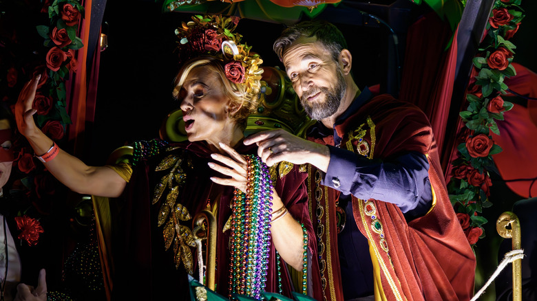 Noah and Sara Wyle at Mardi Gras 2026