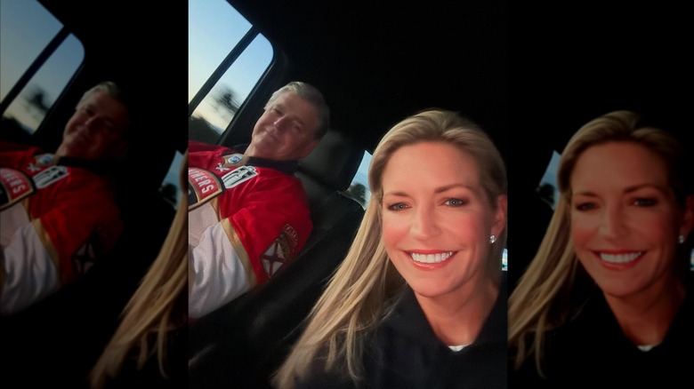 Sean Hannity and Earhardt in a car