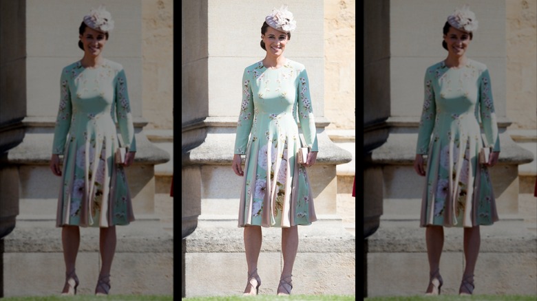 Pippa at Harry and Meghan's wedding