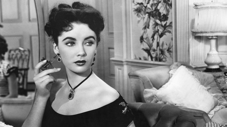 Elizabeth Taylor pictured in 1955