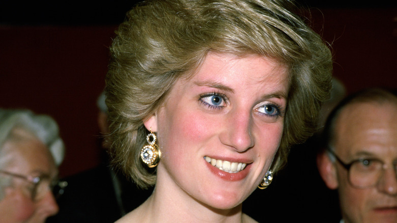 Princess Diana pictured smiling in 1983
