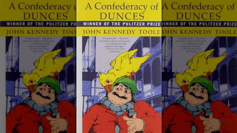 The front cover of A Confederacy of Dunces by John Kennedy Toole