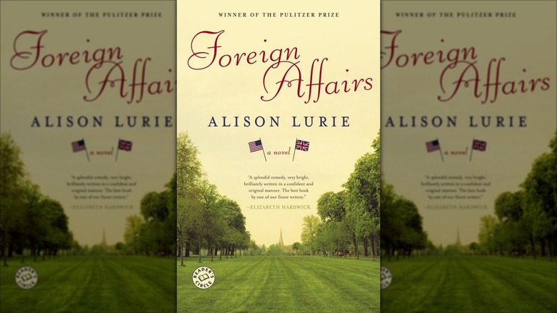 The cover of Foreign Affairs by Alison Lurie
