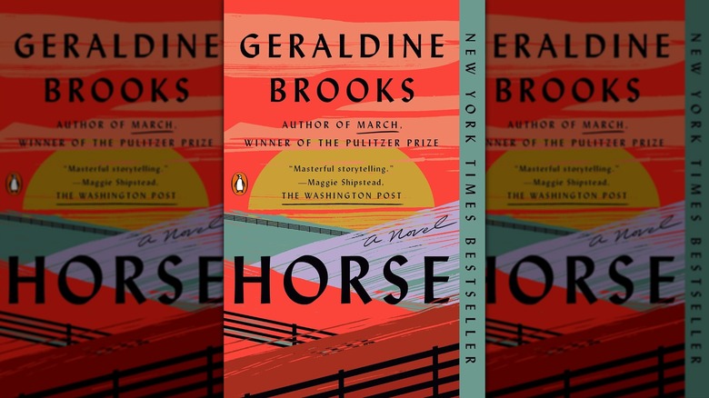 The front cover of Horse by Geraldine Brooks