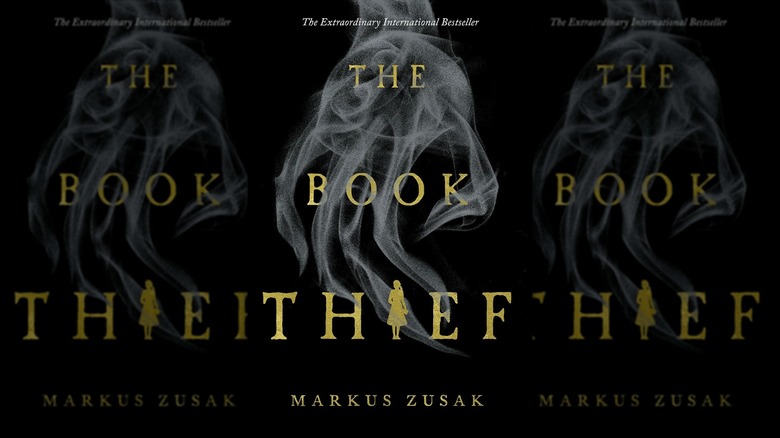 The front cover of "The Book Thief" by Markus Zusak