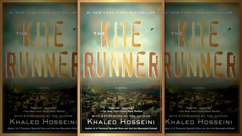 The front cover of "The Kite Runner" by Khaled Hosseini