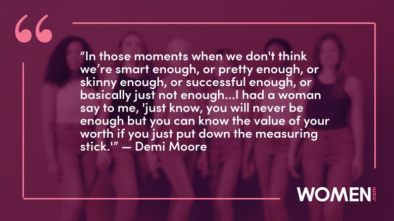 A quote by Demi Moore