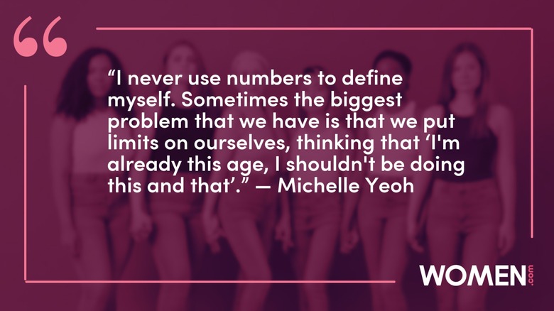 Michelle Yeoh's quote of the day