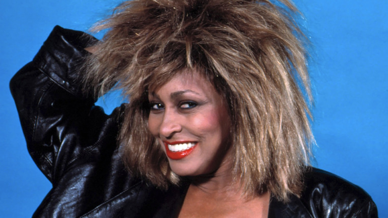 Tina Turner in a 1984 promo image for her Private Dancer tour