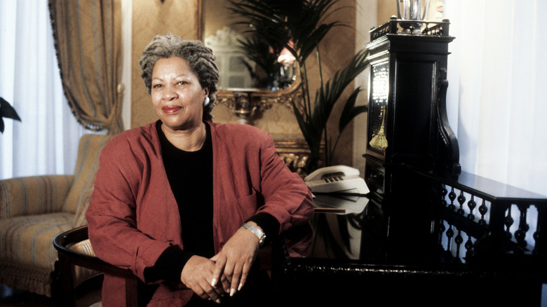 Toni Morrison, American writer, Grande Hotel et Milan, Giuseppe Verdi's room, Milan, Italy, 23rd November 1994