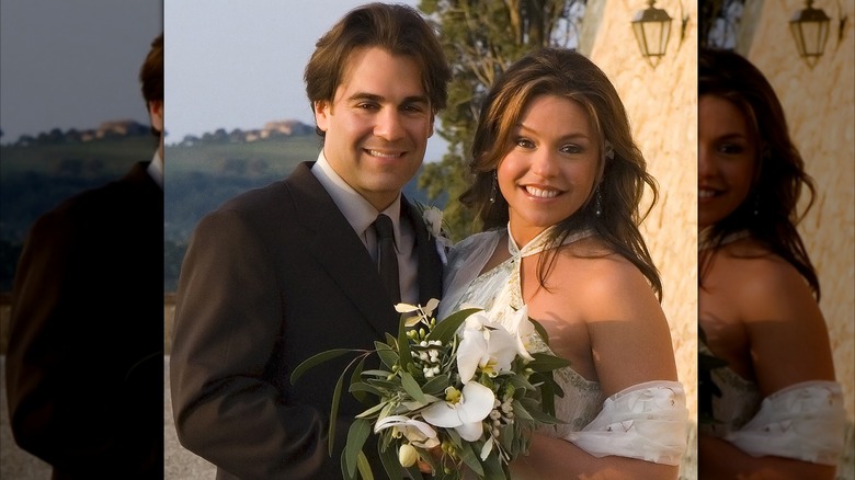 John Cusimano and Rachael Ray on their wedding day