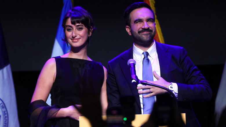 Rama Duwaji and Zohran Mamdani November 2025