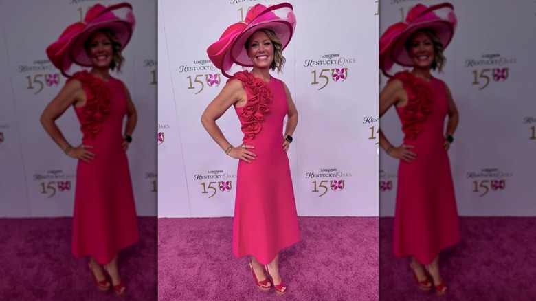 Dylan Dreyer at the May 2024 kentucky derby