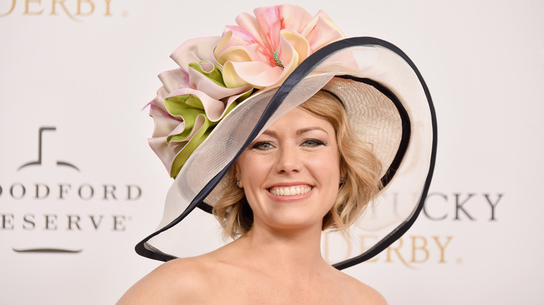 Dylan Dreyer attends Kentucky Derby 144 on May 5, 2018