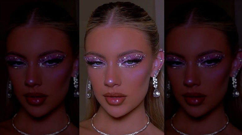 Euphoria-inspired makeup
