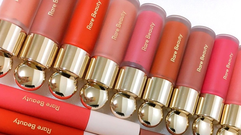 Rare Beauty lipstick tubes