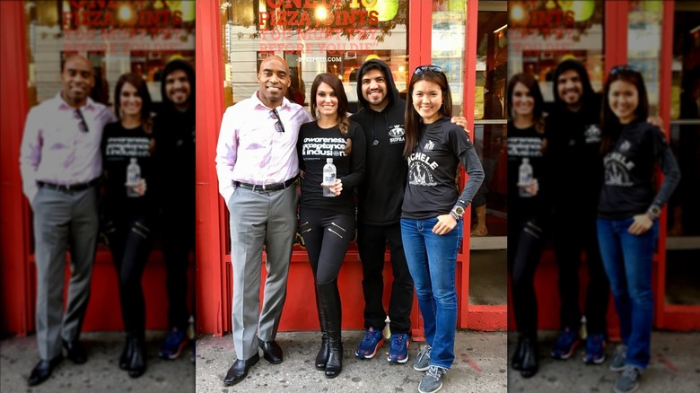 kimberly guilfoyle and tiki barber november 2017