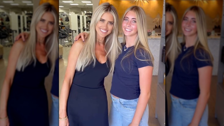 Christina Haack and Taylor El Moussa in a video together