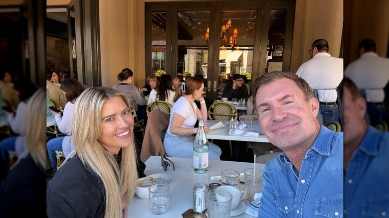 Christina Haack and Jeff Lewis in a selfie