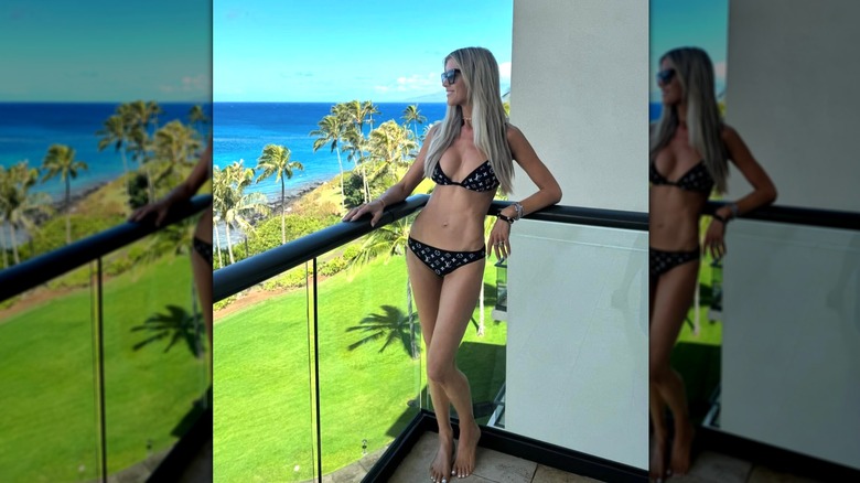 Christina Haack in a photo on Instagram in a bikini
