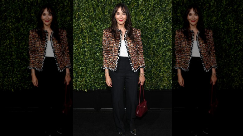 Rashida Jones, wearing CHANEL, at the CHANEL Tribeca Festival Artists Dinner, 2026