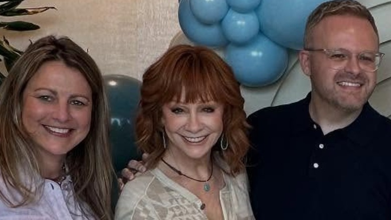 Reba McEntire smiling at an event