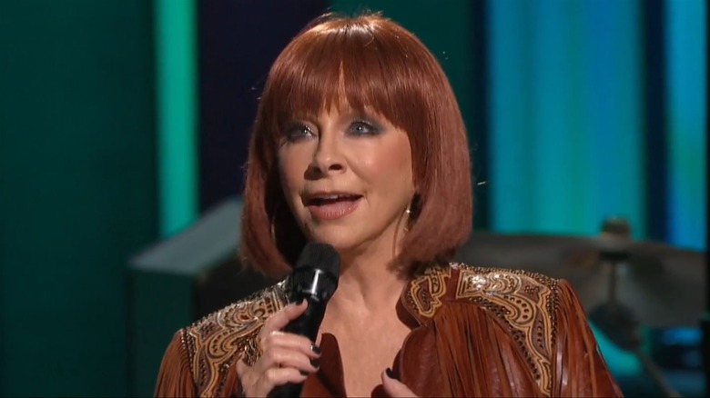 Reba McEntire with a bob