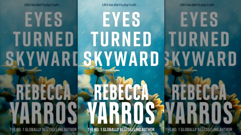 The cover of "Eyes Turned Skyward" by Rebecca Yarros.