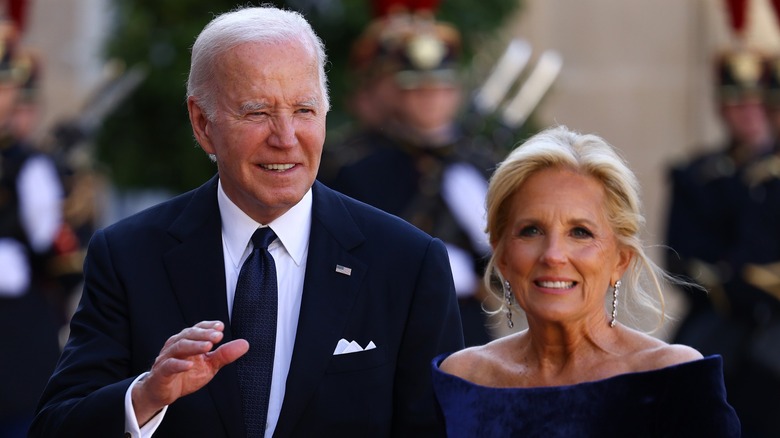 Jill Biden and Joe Biden together