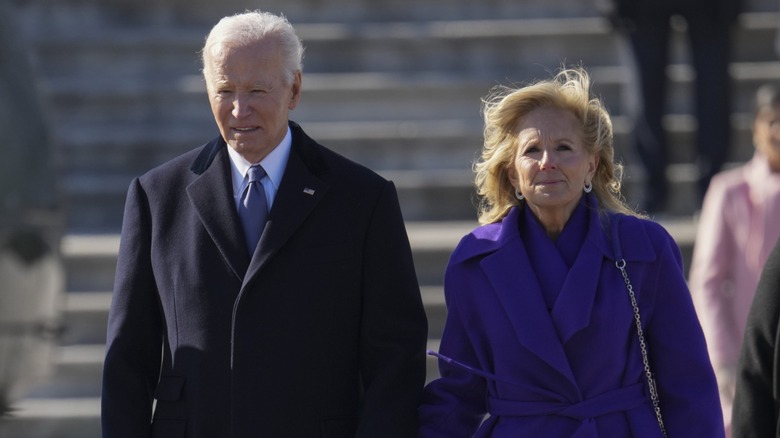 Jill Biden and Joe Biden together