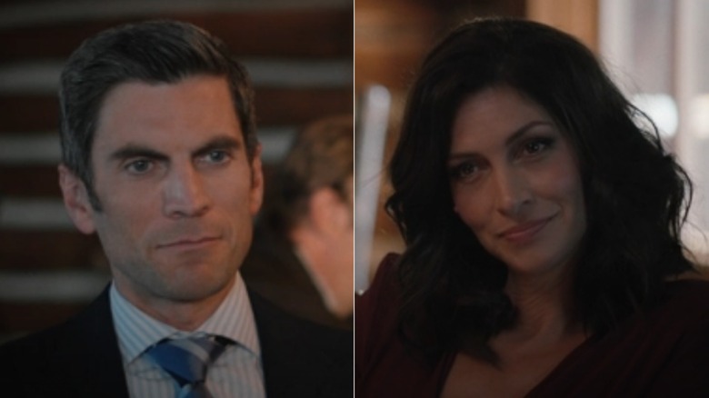 Dawn Olivieri and Wes Bentley in Yellowstone